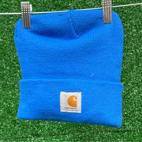 Carhartt Accessories - Carhartt Bright Blue Beanie